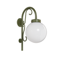 SNOC, KEY WEST - DOWN-MOUNT WALL MURAL WITH CANE AND MEDIUM FLOURISH 23213, OUTDOOR WALL LIGHTS