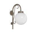 SNOC, KEY WEST - DOWN-MOUNT WALL MURAL WITH CANE AND MEDIUM FLOURISH 23213, OUTDOOR WALL LIGHTS