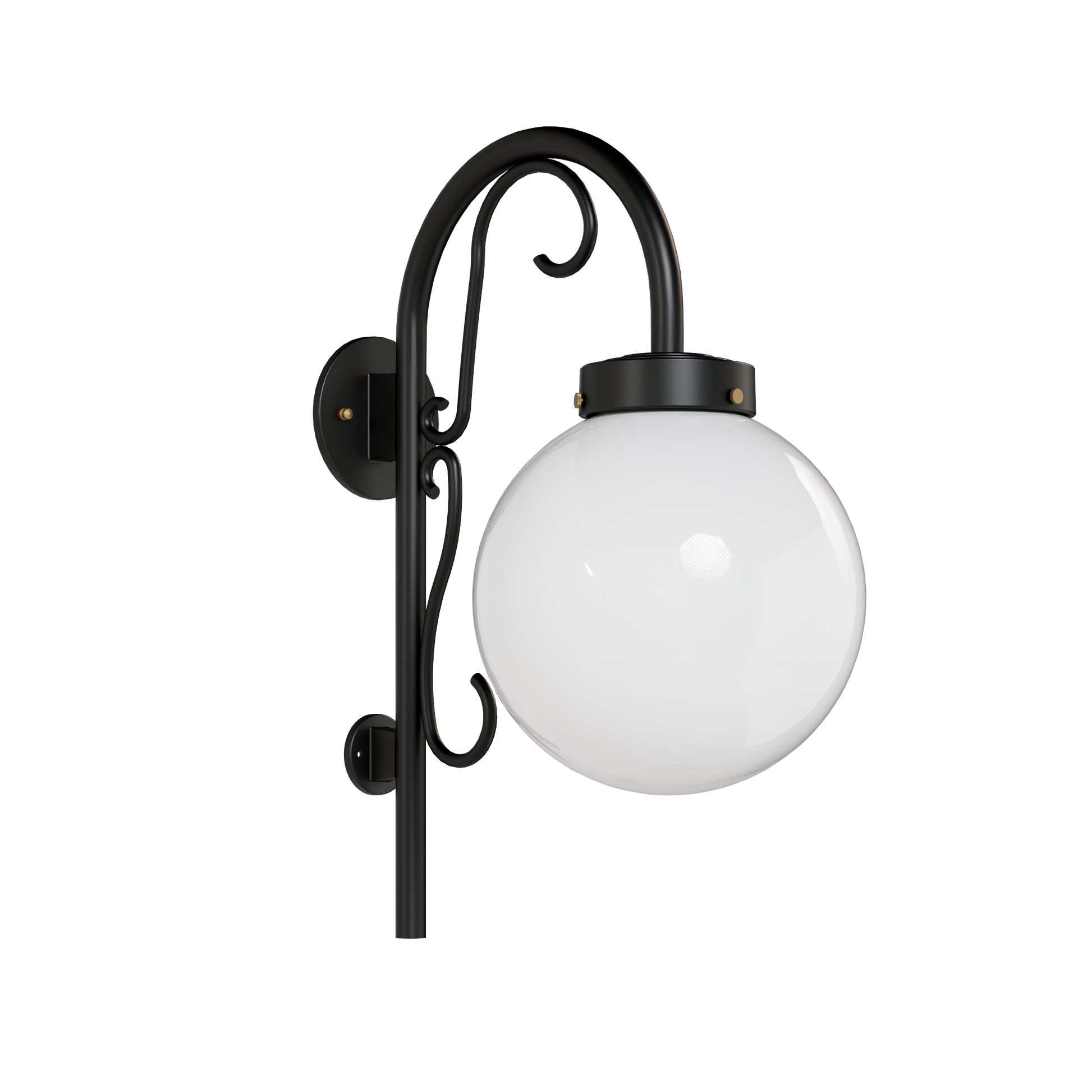 SNOC, KEY WEST - DOWN-MOUNT WALL MURAL WITH CANE AND MEDIUM FLOURISH 23213, OUTDOOR WALL LIGHTS