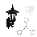 SNOC MONTPELLIER - THREE HEAD UP MOUNT FOR MEDIUM POST 23314 3A - Post