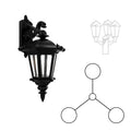 SNOC MONTPELLIER - CLOSED BOTTOM DOUBLE HEAD DOWN MOUNT FOR MEDIUM POST 23315 3A - Post