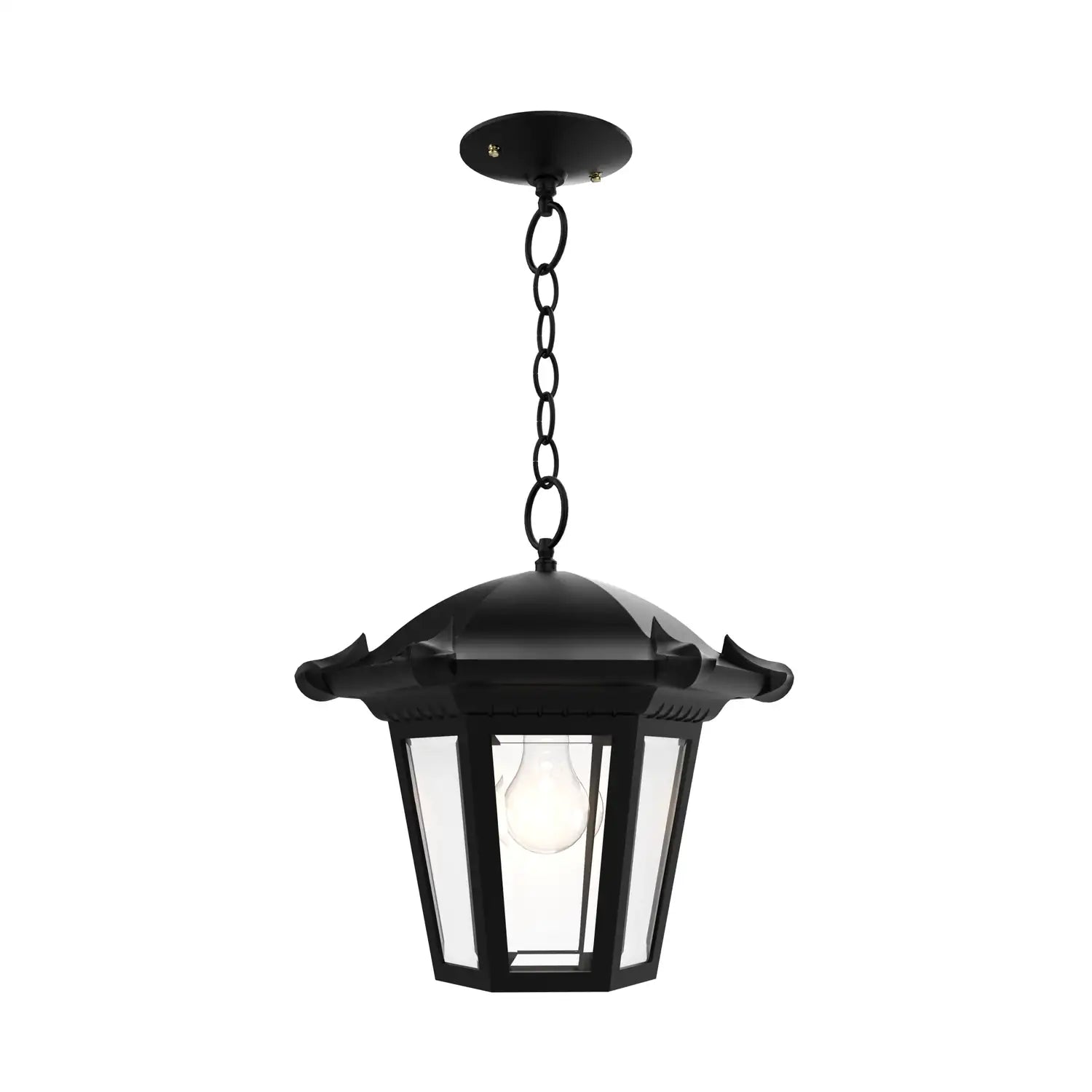 SNOC, MONTPELLIER - CEILING MOUNTING WITH CHAIN OPEN BOTTOM MEDIUM FORMAT 23350, OUTDOOR CEILING LIGHT