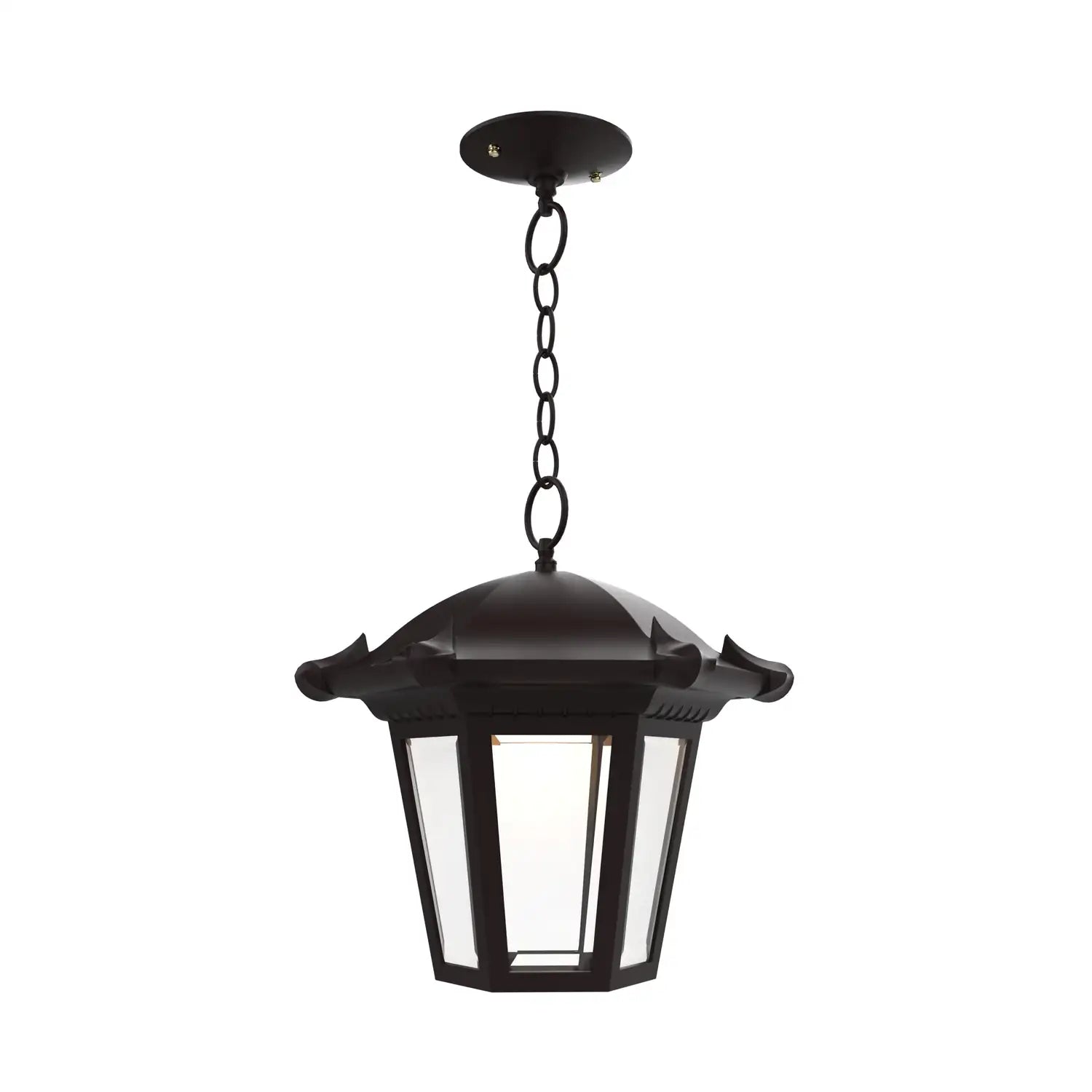 SNOC, MONTPELLIER - CEILING MOUNTING WITH CHAIN OPEN BOTTOM MEDIUM FORMAT 23350, OUTDOOR CEILING LIGHT