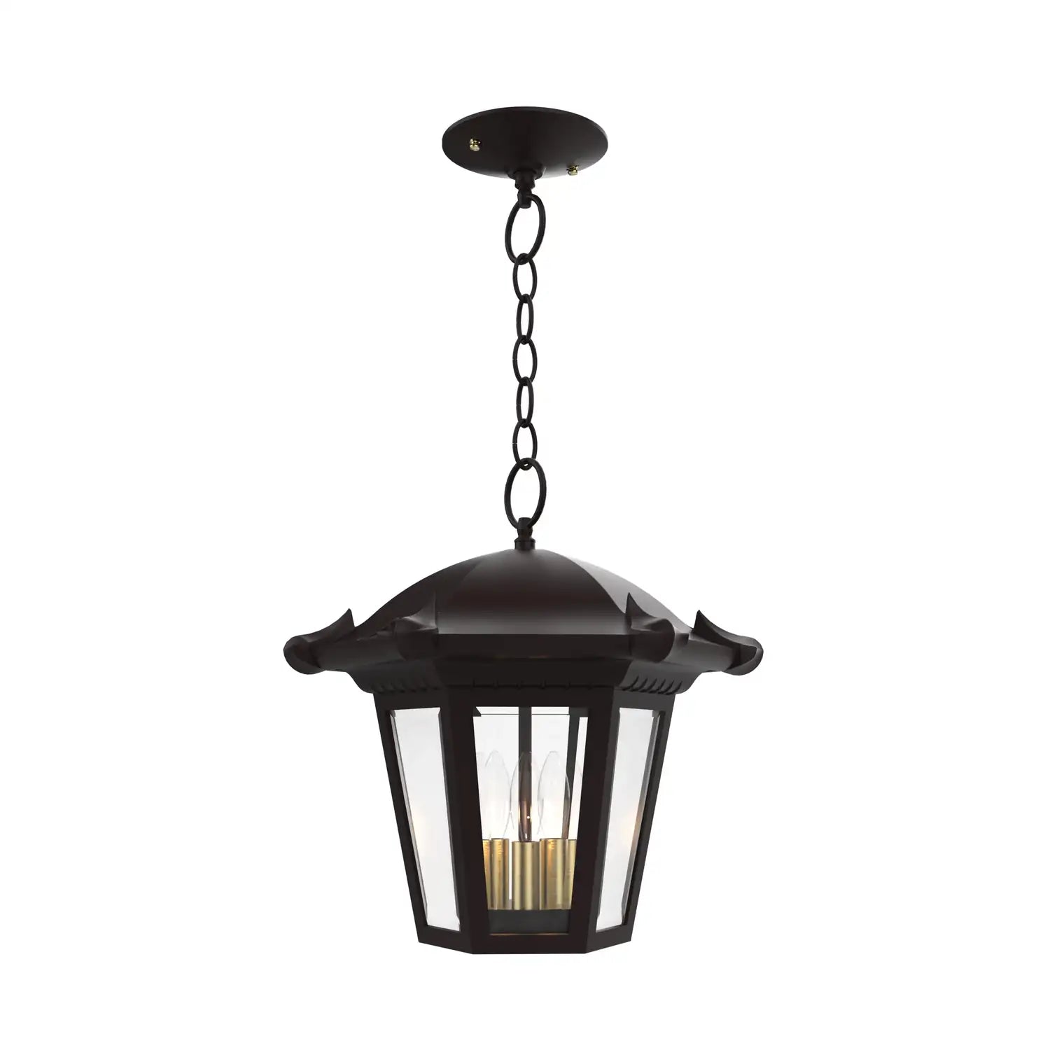 SNOC, MONTPELLIER - CEILING MOUNTING WITH CHAIN OPEN BOTTOM MEDIUM FORMAT 23350, OUTDOOR CEILING LIGHT