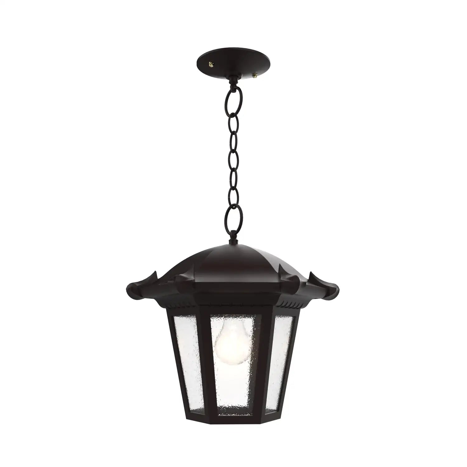 SNOC, MONTPELLIER - CEILING MOUNTING WITH CHAIN OPEN BOTTOM MEDIUM FORMAT 23350, OUTDOOR CEILING LIGHT