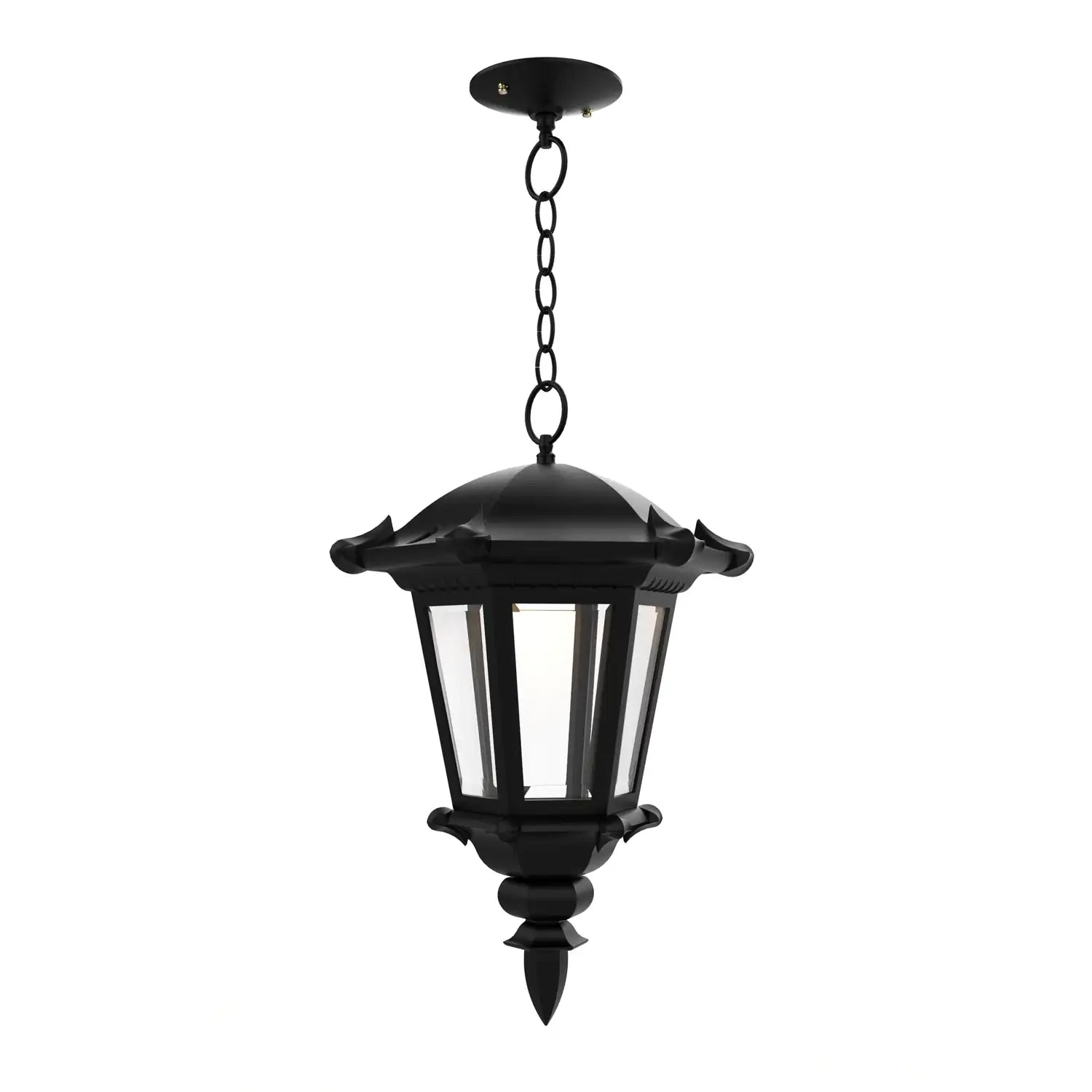 SNOC, MONTPELLIER - CEILING MOUNTING WITH CHAIN CLOSED BOTTOM MEDIUM FORMAT 23355, OUTDOOR CEILING LIGHT