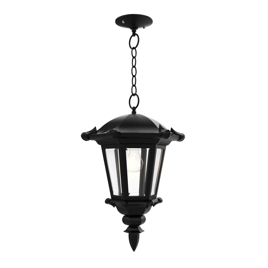 SNOC, MONTPELLIER - CEILING MOUNTING WITH CHAIN CLOSED BOTTOM MEDIUM FORMAT 23355, OUTDOOR CEILING LIGHT