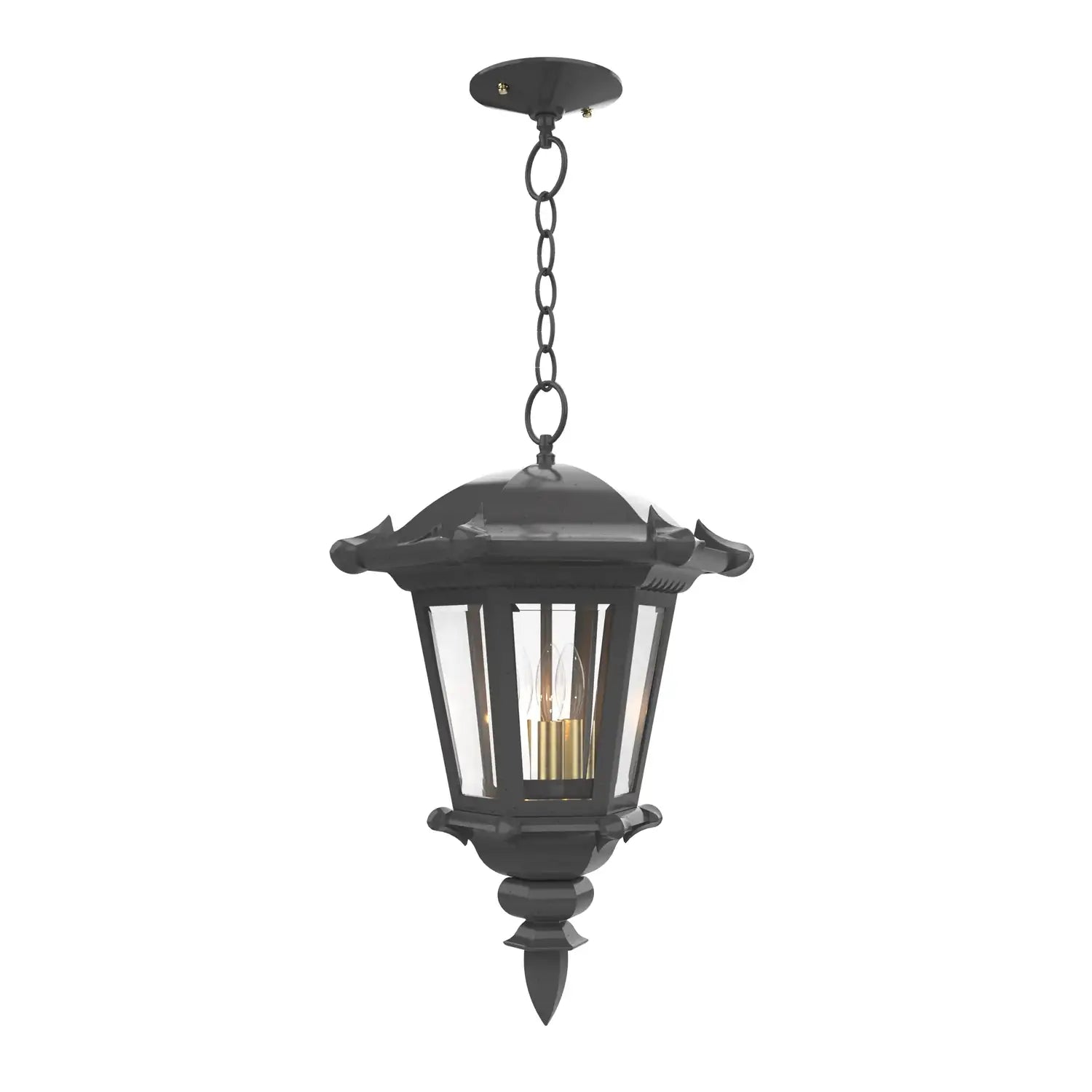 SNOC, MONTPELLIER - CEILING MOUNTING WITH CHAIN CLOSED BOTTOM MEDIUM FORMAT 23355, OUTDOOR CEILING LIGHT
