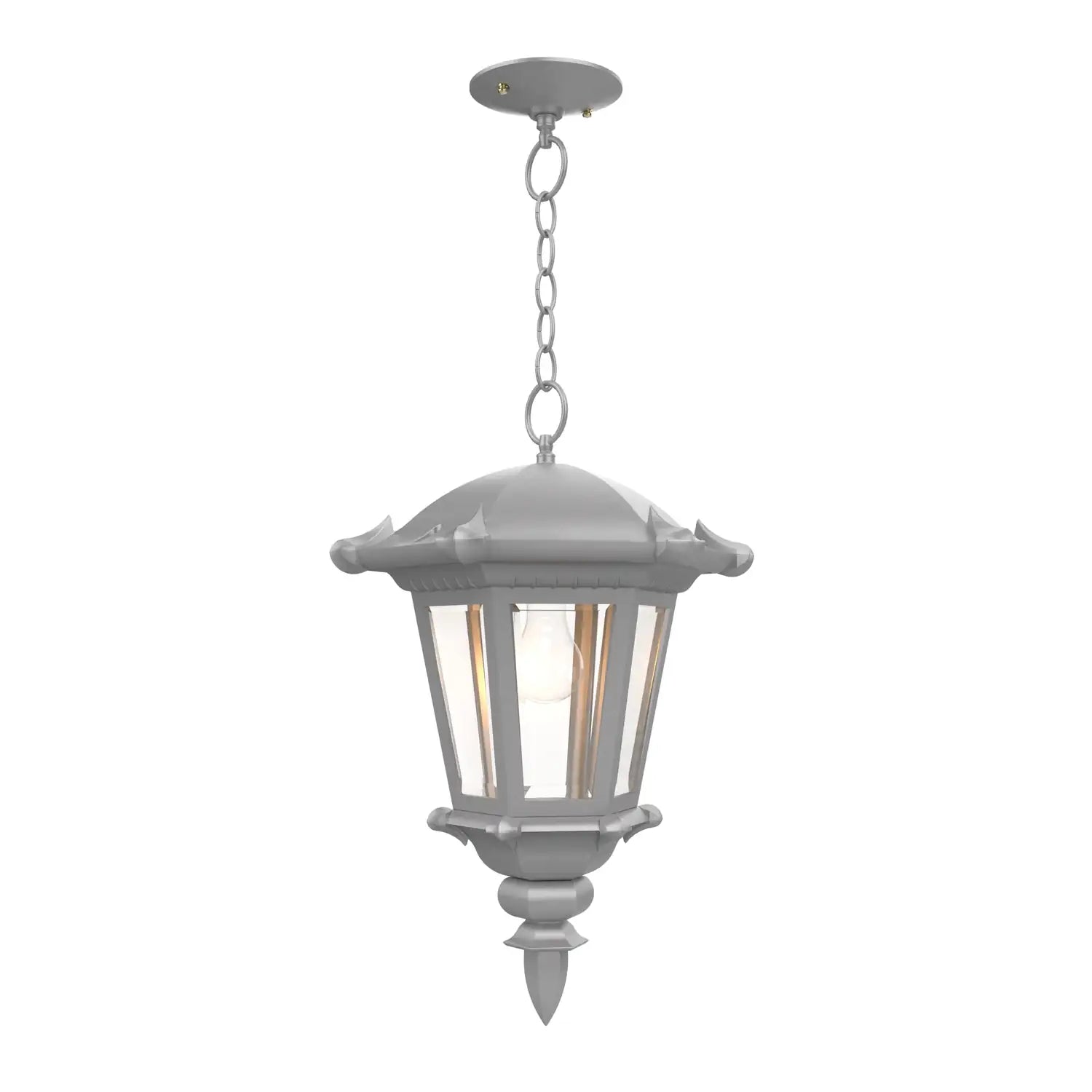 SNOC, MONTPELLIER - CEILING MOUNTING WITH CHAIN CLOSED BOTTOM MEDIUM FORMAT 23355, OUTDOOR CEILING LIGHT
