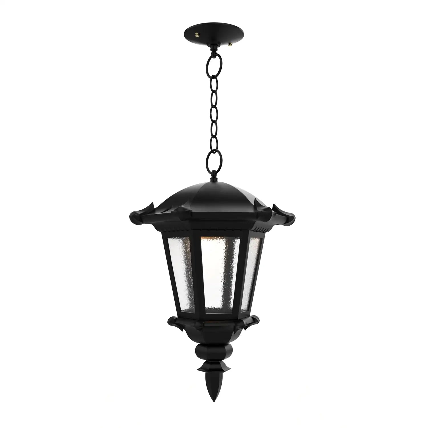 SNOC, MONTPELLIER - CEILING MOUNTING WITH CHAIN CLOSED BOTTOM MEDIUM FORMAT 23355, OUTDOOR CEILING LIGHT