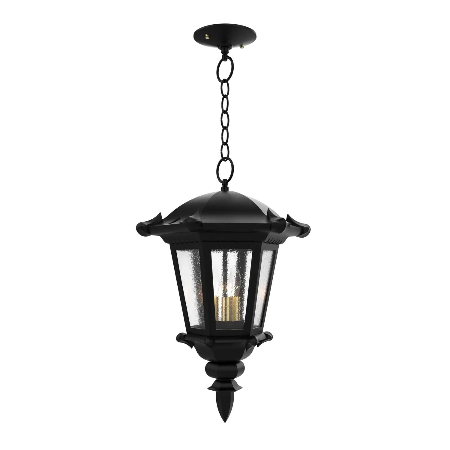 SNOC, MONTPELLIER - CEILING MOUNTING WITH CHAIN CLOSED BOTTOM MEDIUM FORMAT 23355, OUTDOOR CEILING LIGHT