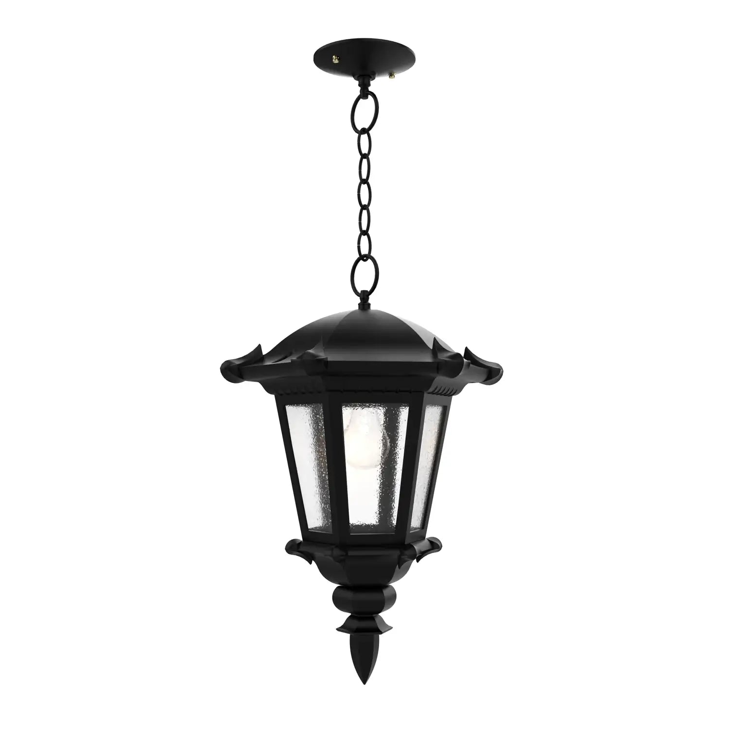 SNOC, MONTPELLIER - CEILING MOUNTING WITH CHAIN CLOSED BOTTOM MEDIUM FORMAT 23355, OUTDOOR CEILING LIGHT