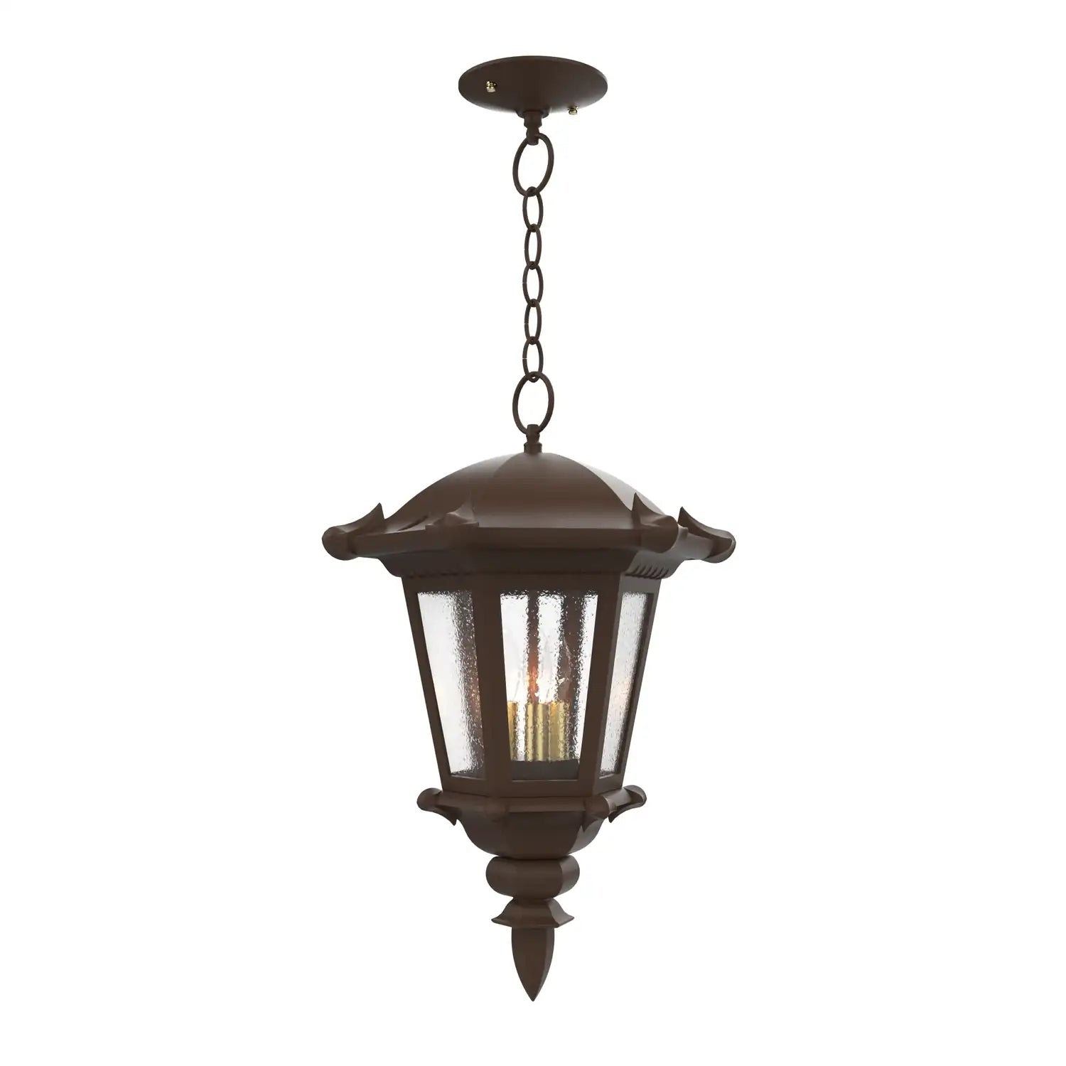 SNOC, MONTPELLIER - CEILING MOUNTING WITH CHAIN CLOSED BOTTOM MEDIUM FORMAT 23355, OUTDOOR CEILING LIGHT