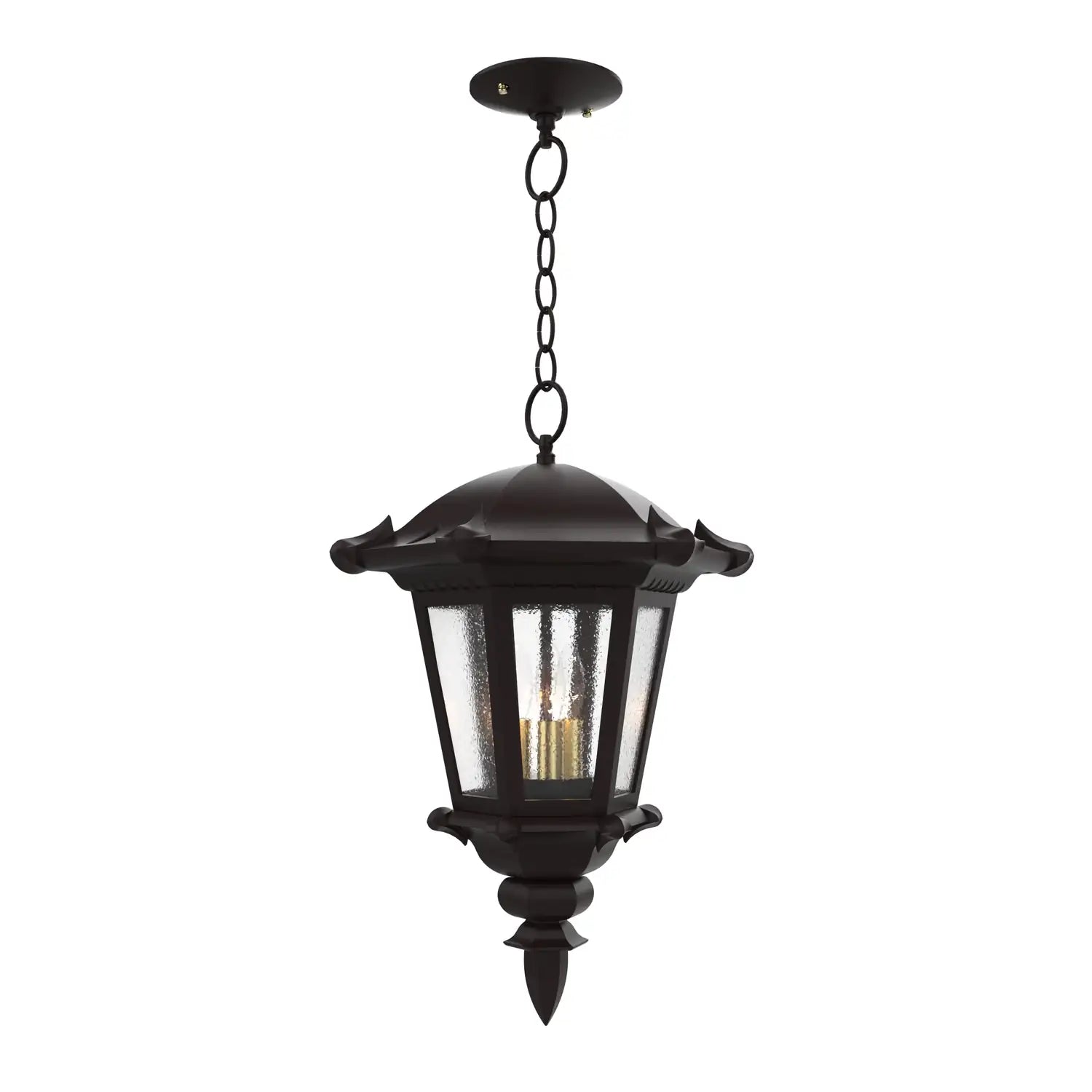 SNOC, MONTPELLIER - CEILING MOUNTING WITH CHAIN CLOSED BOTTOM MEDIUM FORMAT 23355, OUTDOOR CEILING LIGHT
