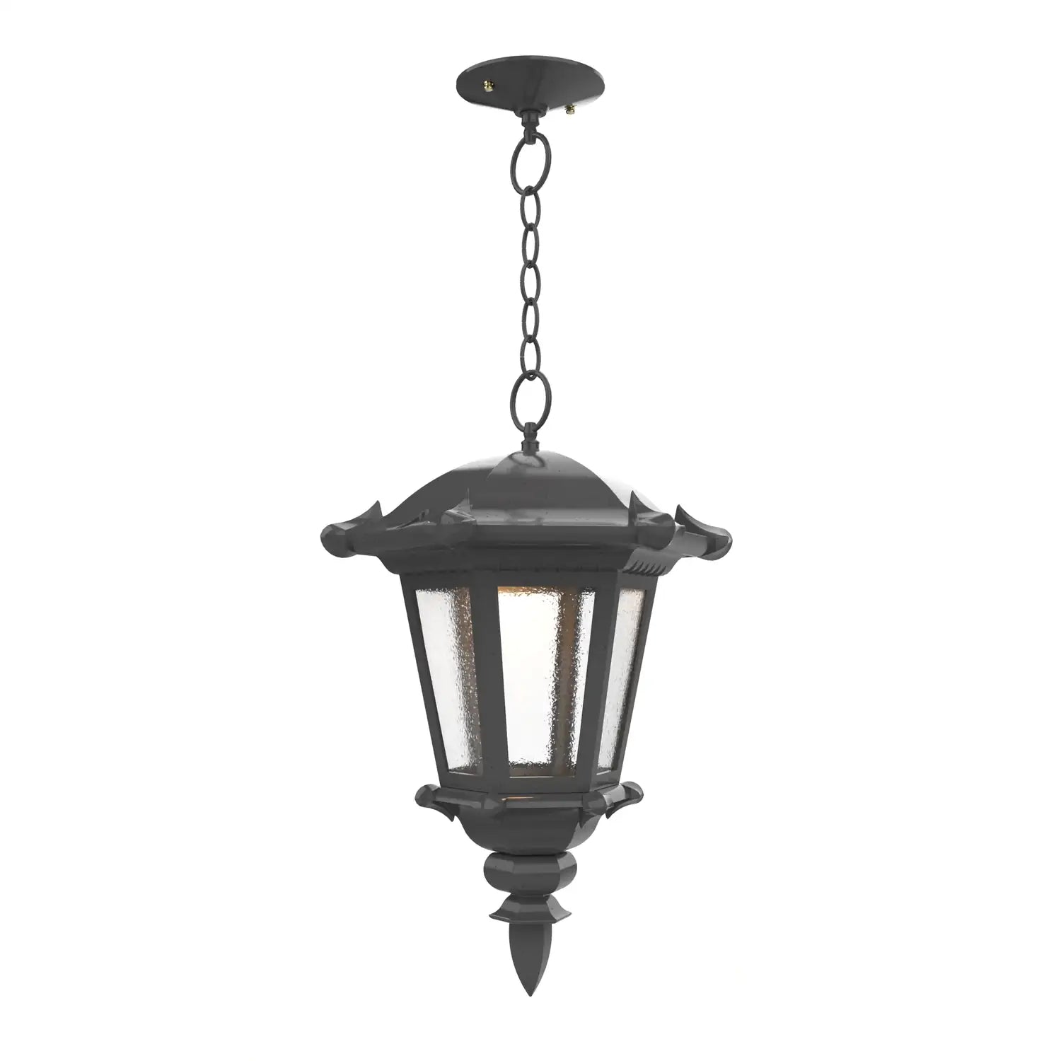 SNOC, MONTPELLIER - CEILING MOUNTING WITH CHAIN CLOSED BOTTOM MEDIUM FORMAT 23355, OUTDOOR CEILING LIGHT