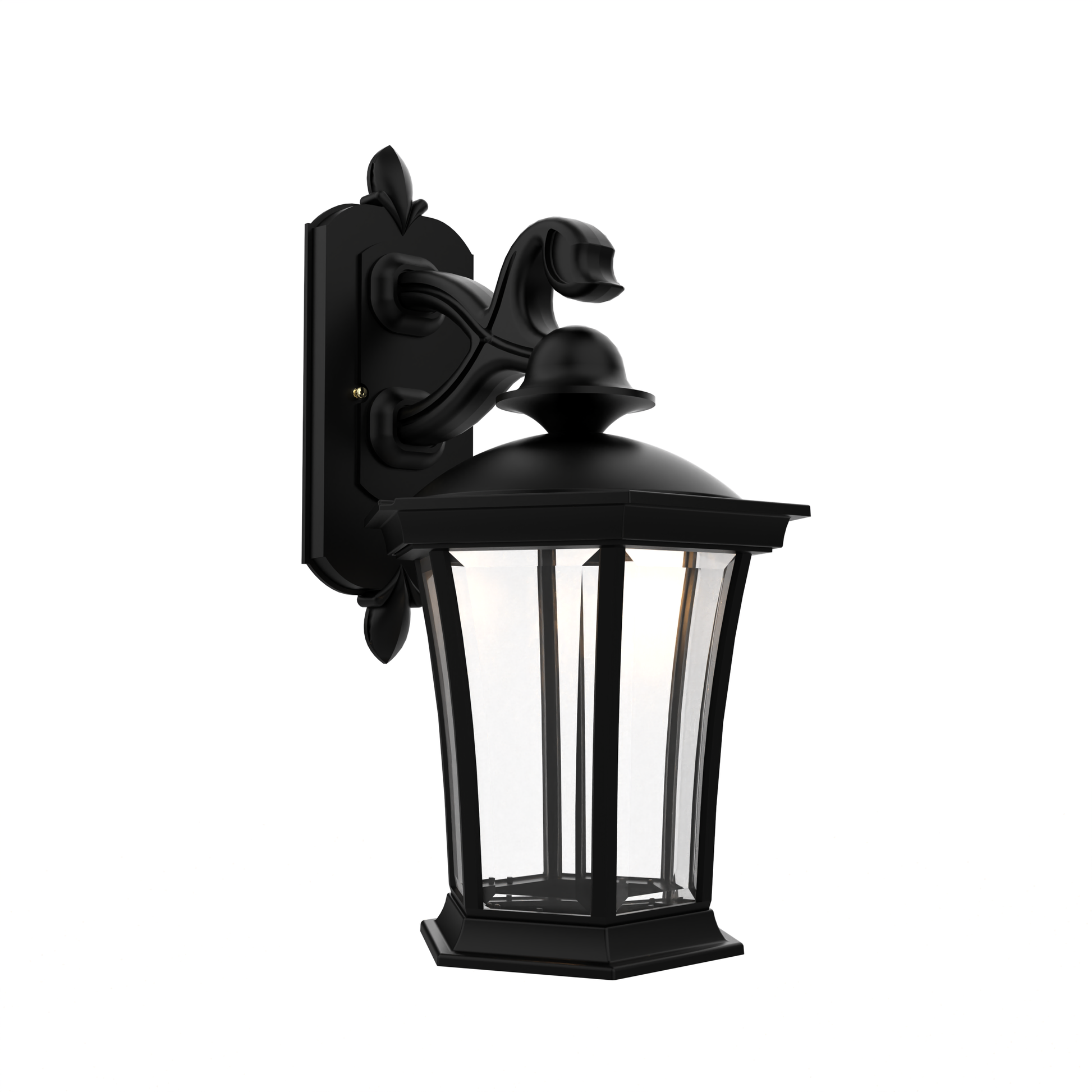 SNOC WESTMINSTER - WALL MOUNT DECORATIVE ARM DOWN OPEN BOTTOM MEDIUM SIZE 23511 - Wall