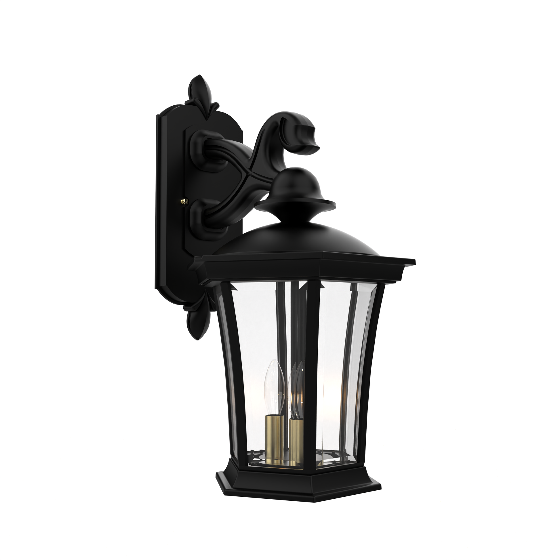 SNOC WESTMINSTER - WALL MOUNT DECORATIVE ARM DOWN OPEN BOTTOM MEDIUM SIZE 23511 - Wall