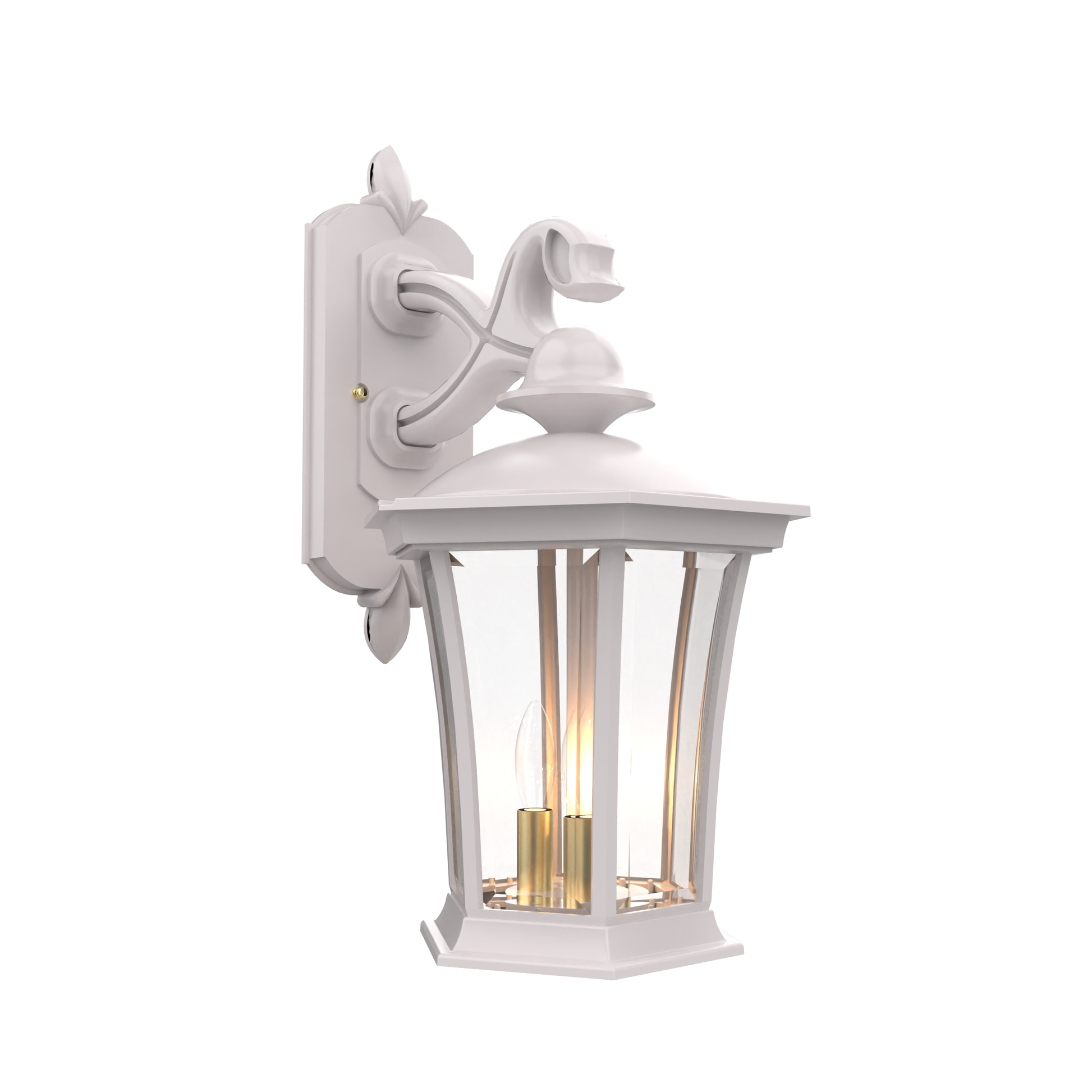 SNOC WESTMINSTER - WALL MOUNT DECORATIVE ARM DOWN OPEN BOTTOM MEDIUM SIZE 23511 - Wall