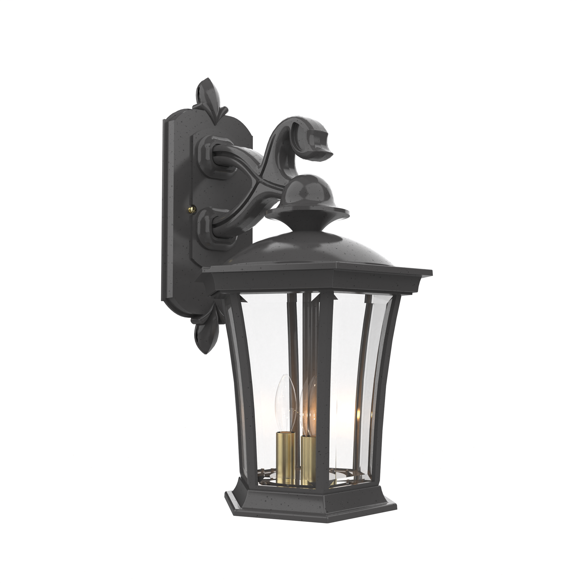 SNOC WESTMINSTER - WALL MOUNT DECORATIVE ARM DOWN OPEN BOTTOM MEDIUM SIZE 23511 - Wall