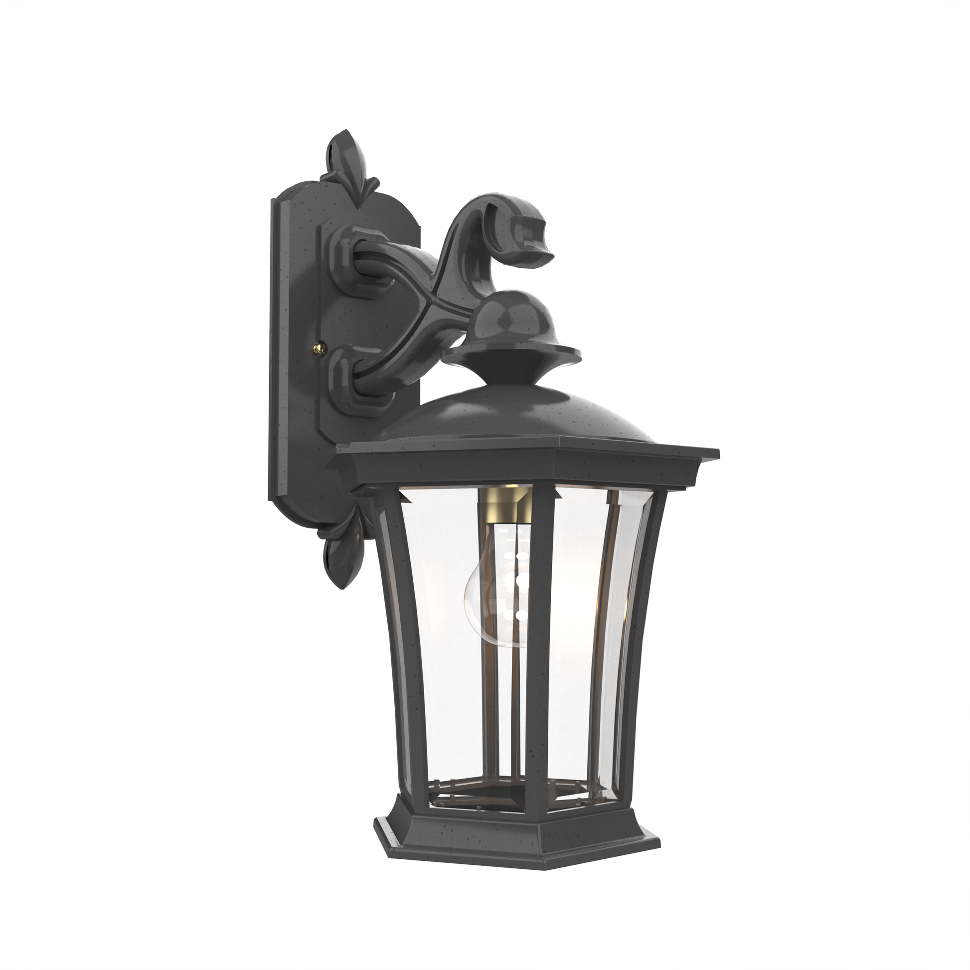 SNOC WESTMINSTER - WALL MOUNT DECORATIVE ARM DOWN OPEN BOTTOM MEDIUM SIZE 23511 - Wall