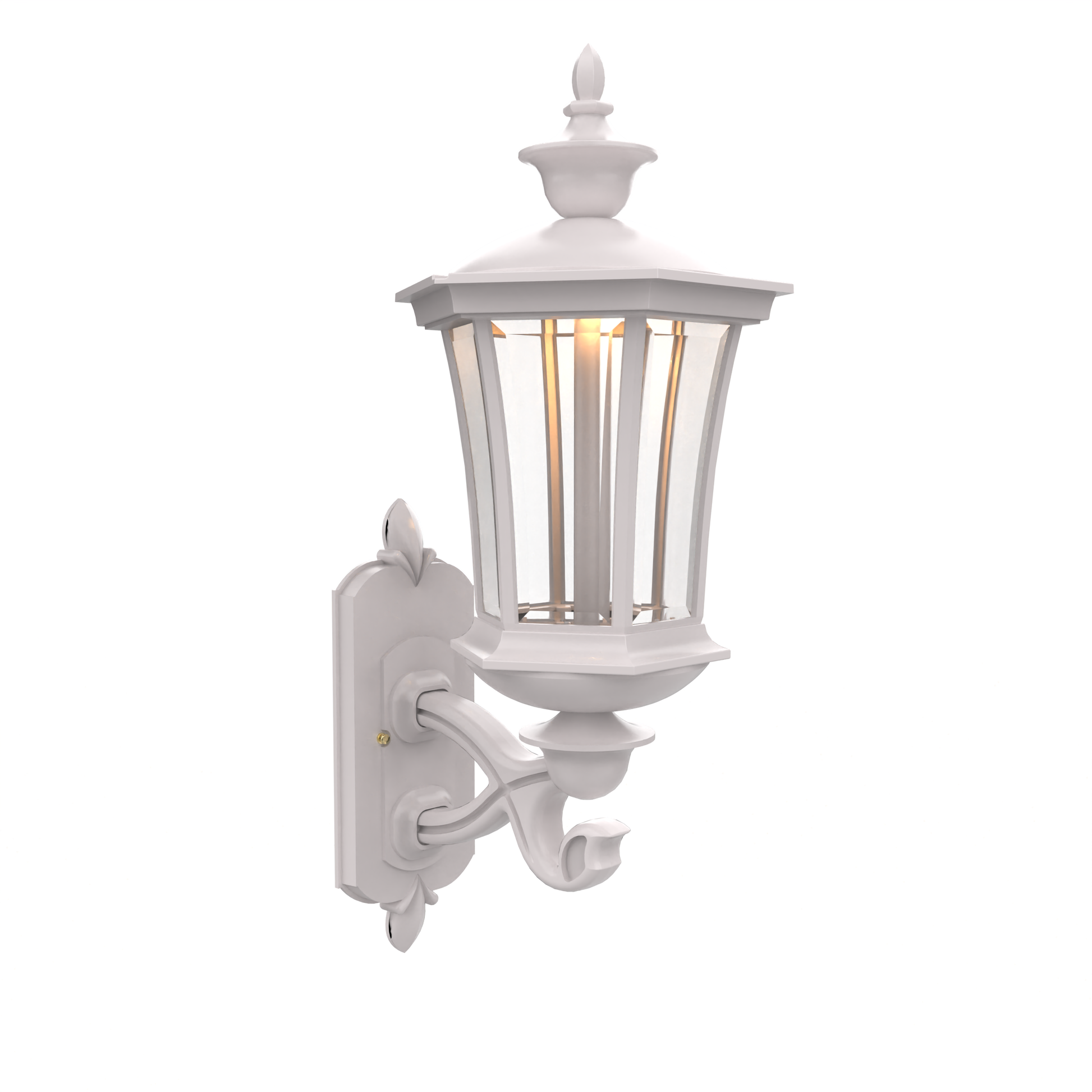 SNOC, WESTMINSTER - WALL MOUNTED DECORATIVE ARM UP MEDIUM 23514, OUTDOOR WALL LIGHTS