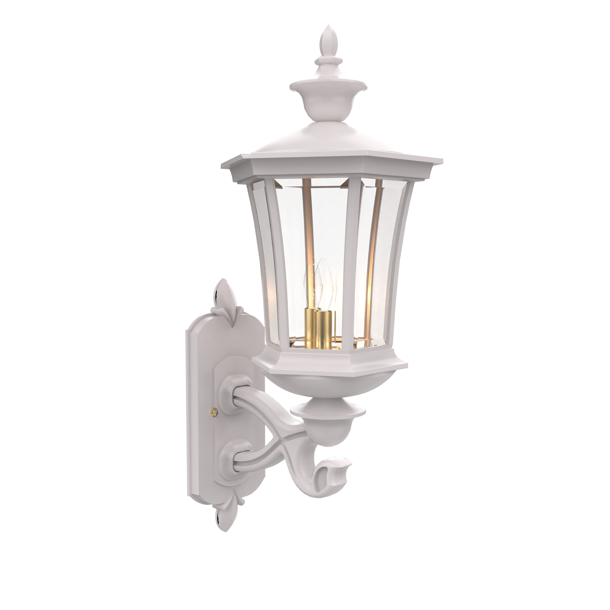 SNOC, WESTMINSTER - WALL MOUNTED DECORATIVE ARM UP MEDIUM 23514, OUTDOOR WALL LIGHTS