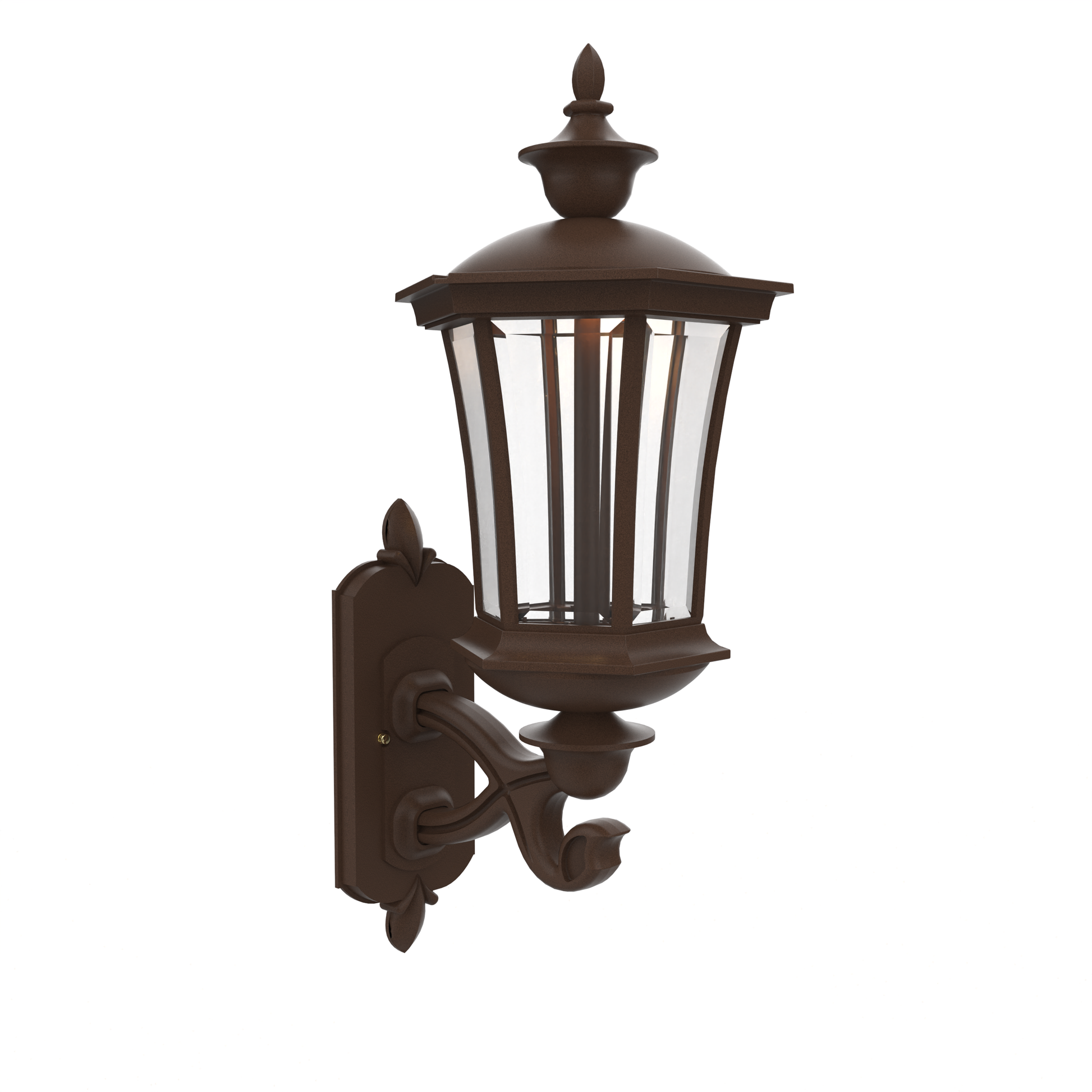 SNOC, WESTMINSTER - WALL MOUNTED DECORATIVE ARM UP MEDIUM 23514, OUTDOOR WALL LIGHTS