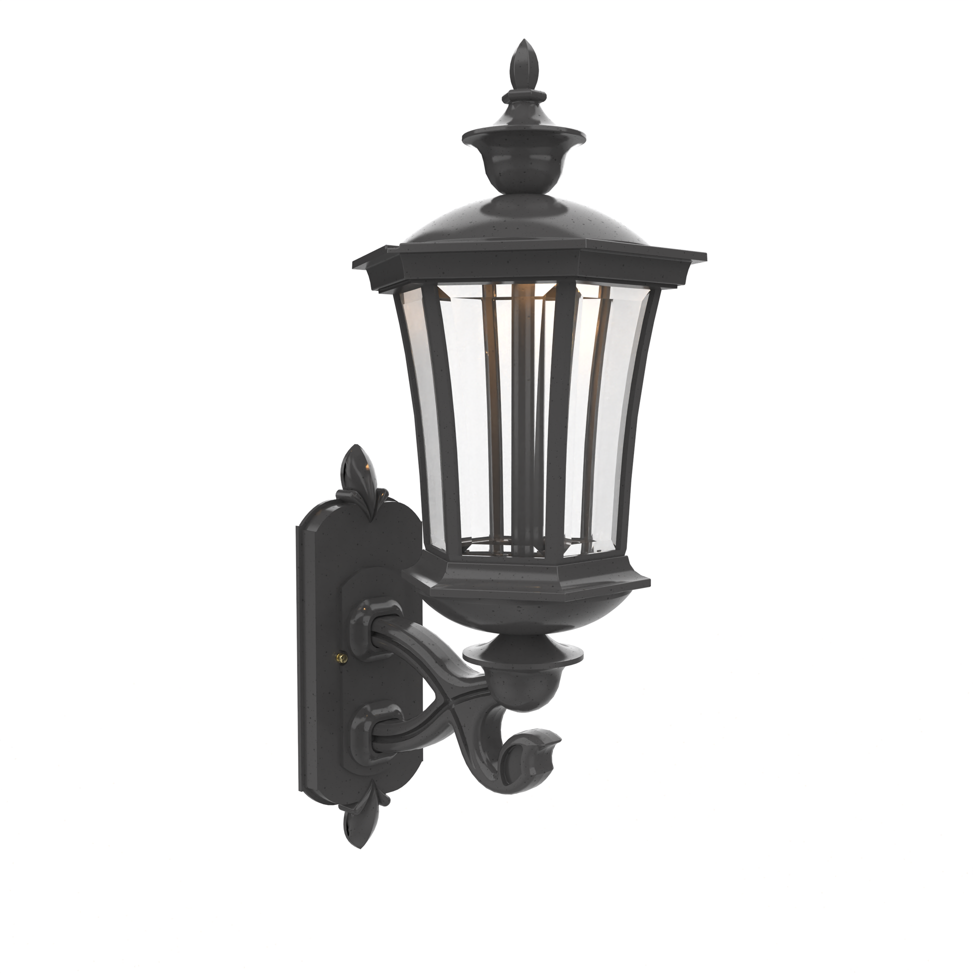SNOC, WESTMINSTER - WALL MOUNTED DECORATIVE ARM UP MEDIUM 23514, OUTDOOR WALL LIGHTS