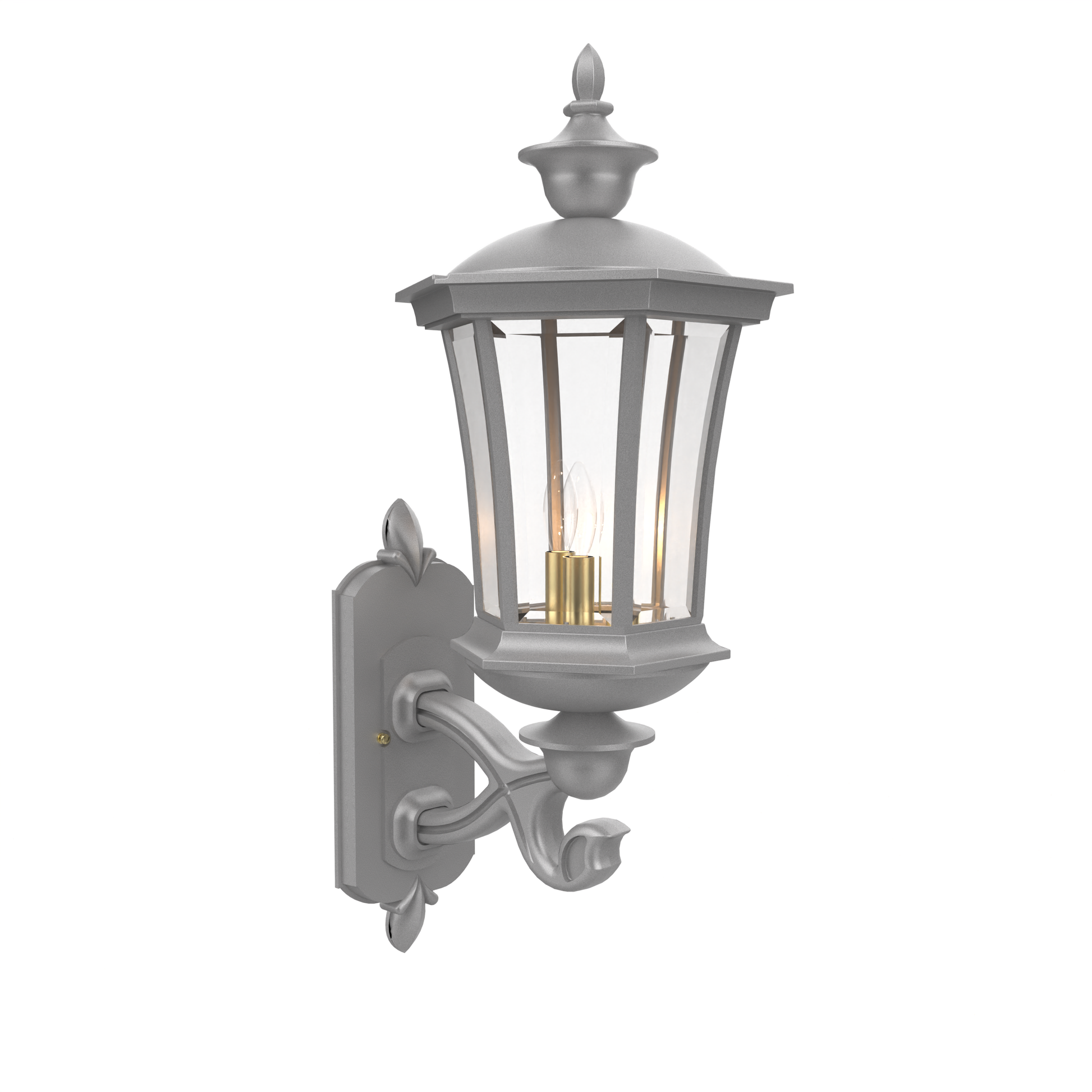 SNOC, WESTMINSTER - WALL MOUNTED DECORATIVE ARM UP MEDIUM 23514, OUTDOOR WALL LIGHTS
