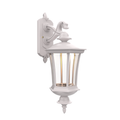 SNOC, WESTMINSTER - WALL MOUNTED DECORATIVE ARM DOWN MEDIUM CLOSED BOTTOM 23515, OUTDOOR WALL LIGHTS