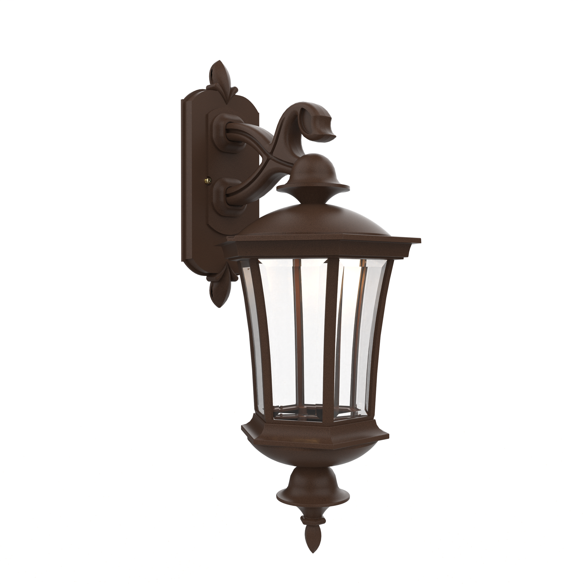 SNOC, WESTMINSTER - WALL MOUNTED DECORATIVE ARM DOWN MEDIUM CLOSED BOTTOM 23515, OUTDOOR WALL LIGHTS