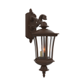SNOC, WESTMINSTER - WALL MOUNTED DECORATIVE ARM DOWN MEDIUM CLOSED BOTTOM 23515, OUTDOOR WALL LIGHTS