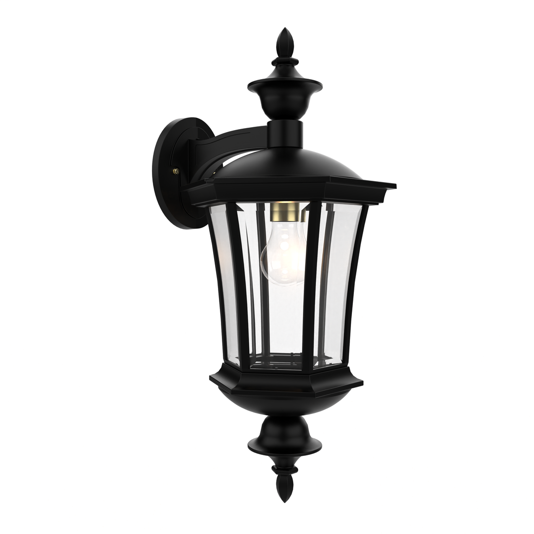 SNOC, WESTMINSTER - CLOSED BOTTOM WALL MOUNT DOWN MEDIUM SIZE 23525, OUTDOOR WALL LIGHTS