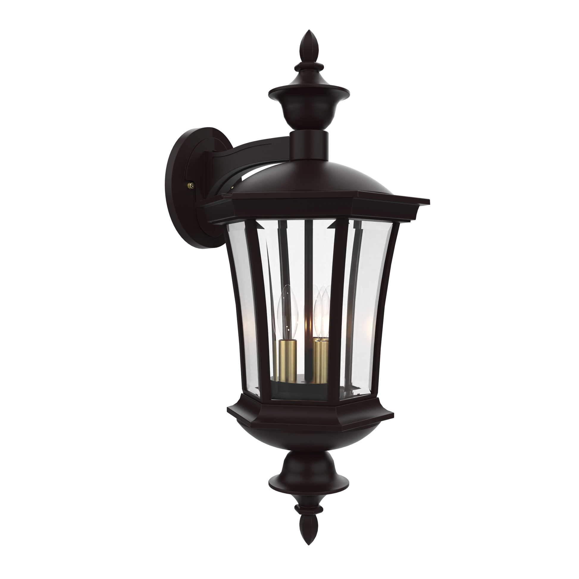 SNOC, WESTMINSTER - CLOSED BOTTOM WALL MOUNT DOWN MEDIUM SIZE 23525, OUTDOOR WALL LIGHTS