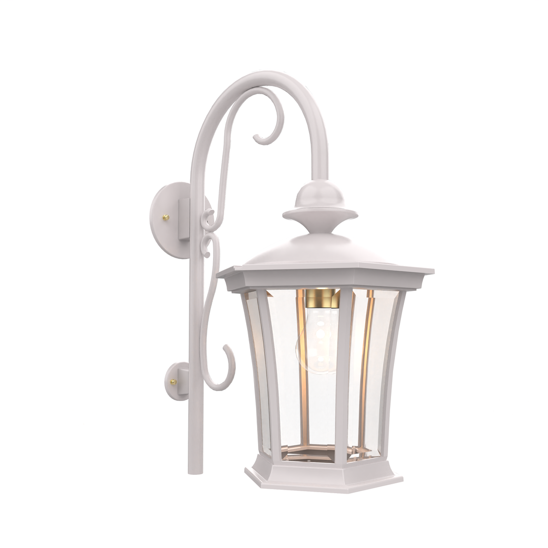 SNOC, WESTMINSTER - WALL MOUNT DOWN WITH CANE OPEN BOTTOM MEDIUM 23593, OUTDOOR WALL LIGHTS