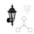 SNOC FLORENCE - THREE HEAD UP MOUNT FOR MEDIUM POST 23724 3A - Post