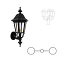 SNOC FLORENCE - DOUBLE HEAD UP MOUNT FOR MEDIUM POST 23724 2A - Post