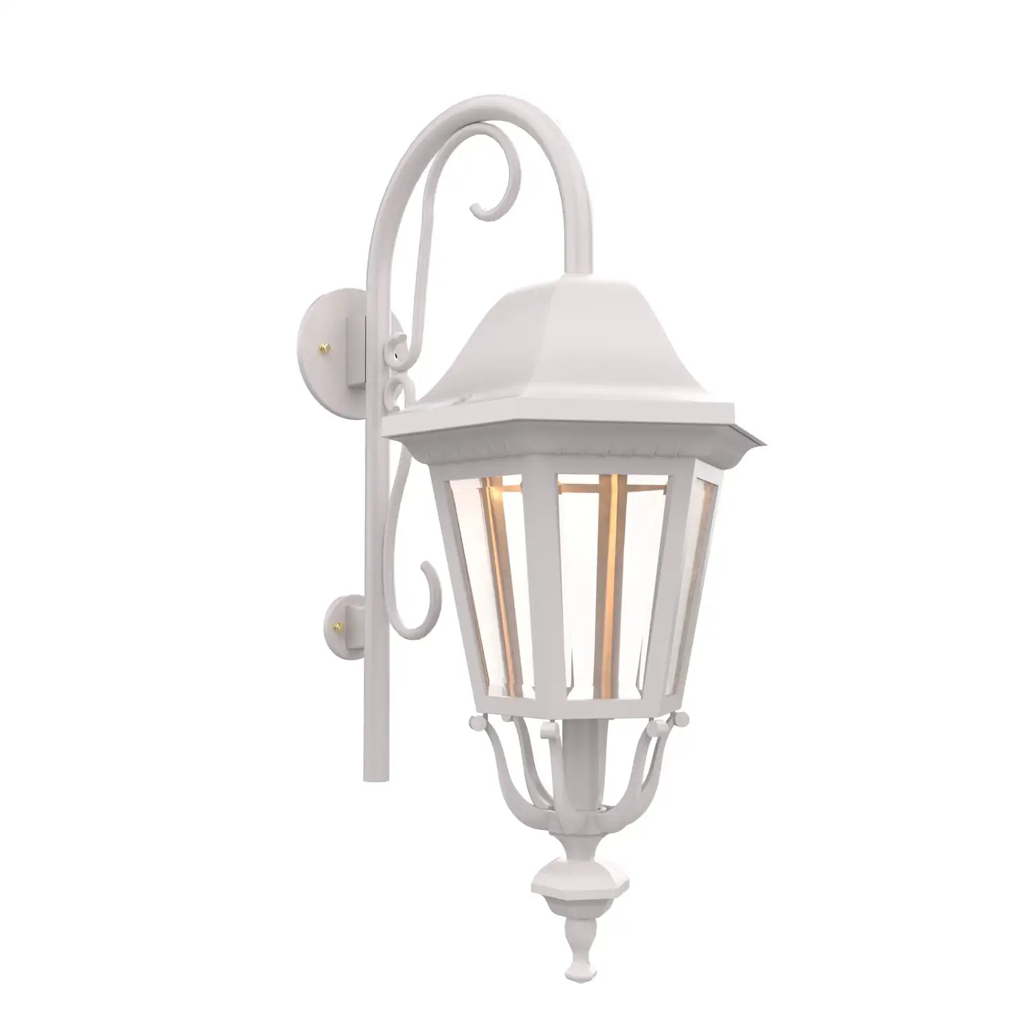 SNOC, FLORENCE - WALL-MOUNTED DOWNWARDS WITH CANE CLOSED BOTTOM MEDIUM FORMAT 23798, OUTDOOR WALL LIGHTS