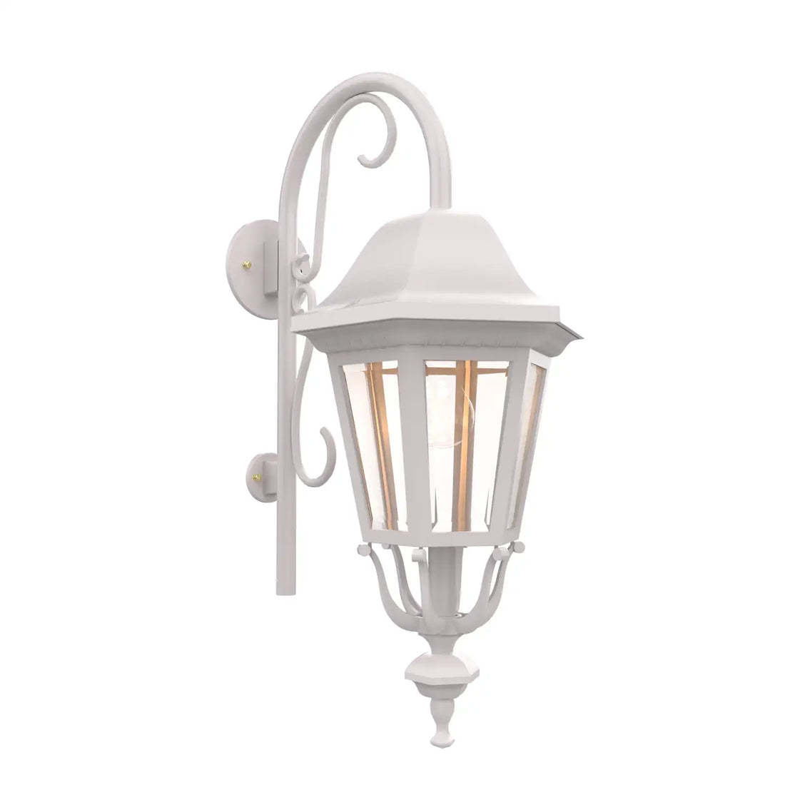 SNOC, FLORENCE - WALL-MOUNTED DOWNWARDS WITH CANE CLOSED BOTTOM MEDIUM FORMAT 23798, OUTDOOR WALL LIGHTS