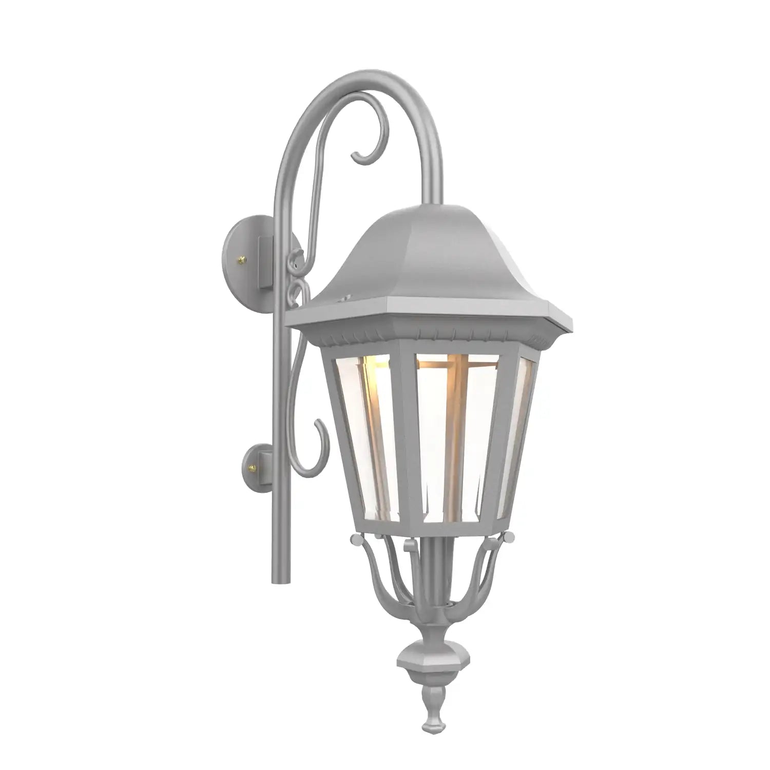 SNOC, FLORENCE - WALL-MOUNTED DOWNWARDS WITH CANE CLOSED BOTTOM MEDIUM FORMAT 23798, OUTDOOR WALL LIGHTS