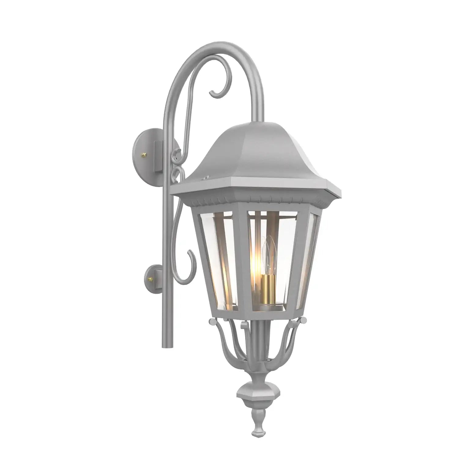 SNOC, FLORENCE - WALL-MOUNTED DOWNWARDS WITH CANE CLOSED BOTTOM MEDIUM FORMAT 23798, OUTDOOR WALL LIGHTS