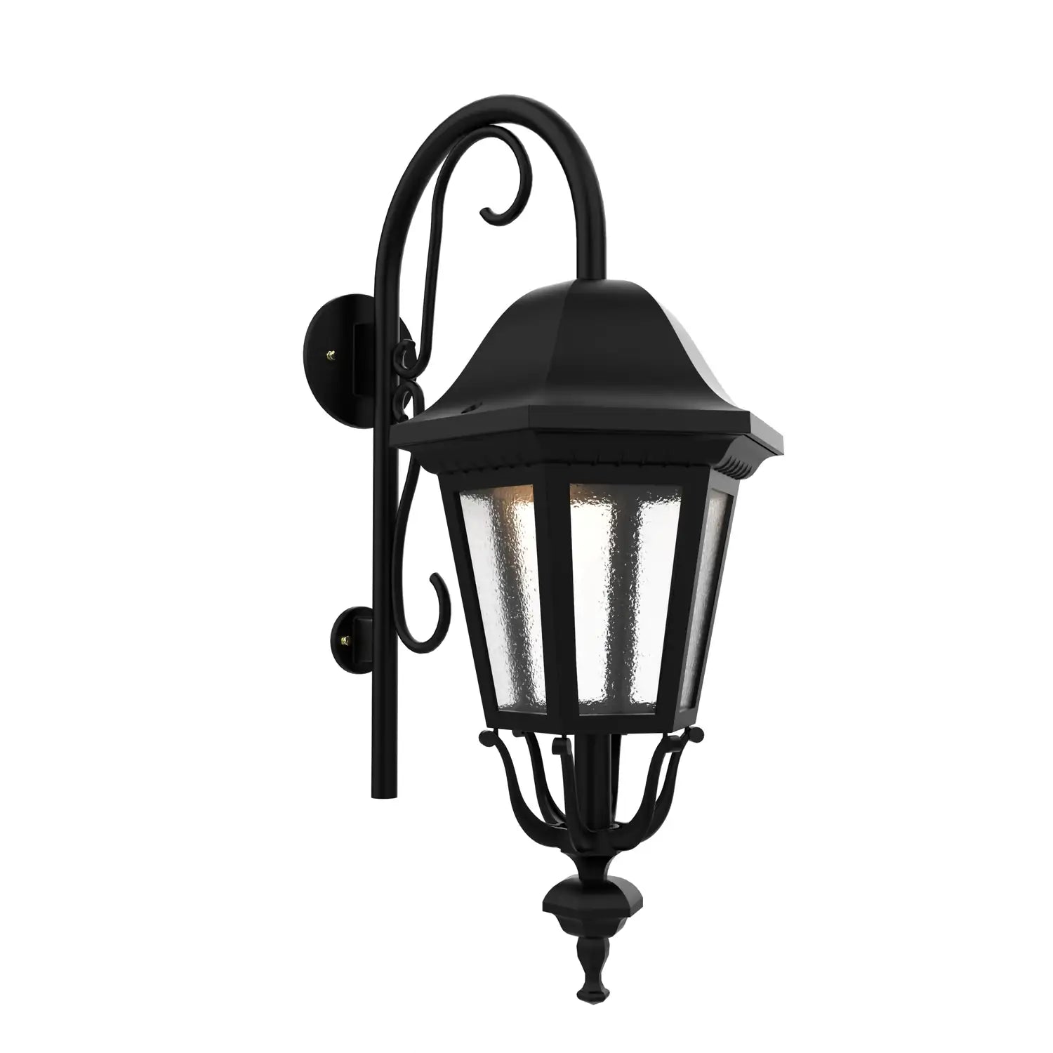 SNOC, FLORENCE - WALL-MOUNTED DOWNWARDS WITH CANE CLOSED BOTTOM MEDIUM FORMAT 23798, OUTDOOR WALL LIGHTS
