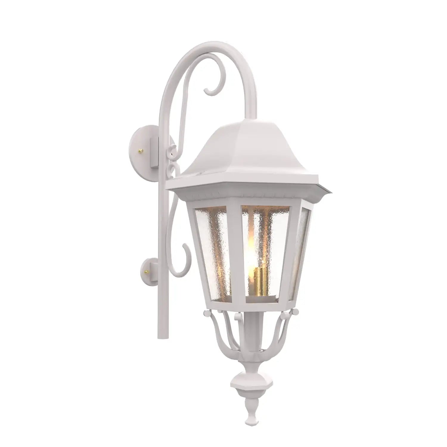 SNOC, FLORENCE - WALL-MOUNTED DOWNWARDS WITH CANE CLOSED BOTTOM MEDIUM FORMAT 23798, OUTDOOR WALL LIGHTS