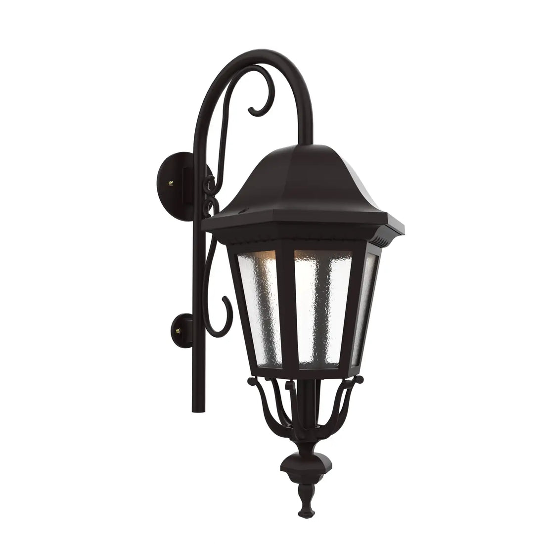 SNOC, FLORENCE - WALL-MOUNTED DOWNWARDS WITH CANE CLOSED BOTTOM MEDIUM FORMAT 23798, OUTDOOR WALL LIGHTS