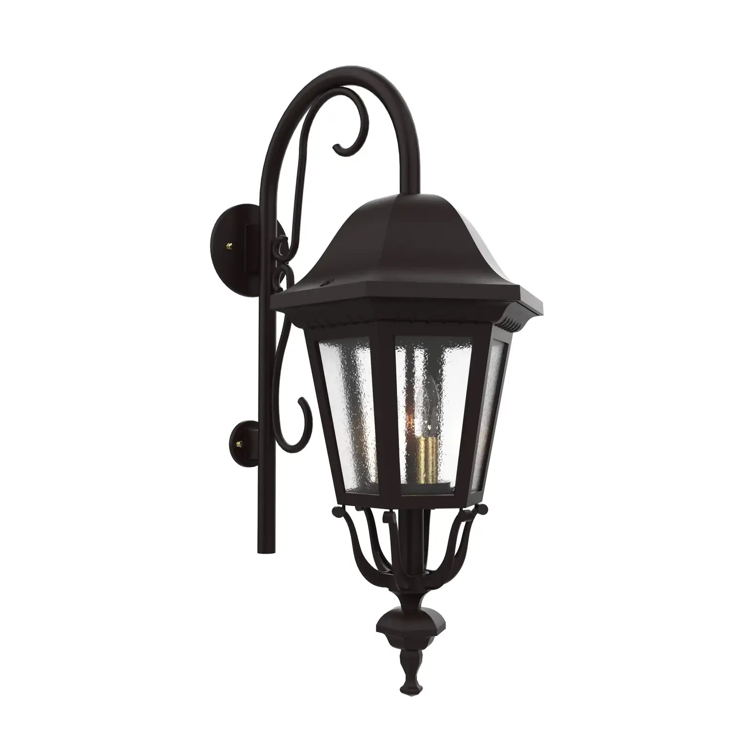 SNOC, FLORENCE - WALL-MOUNTED DOWNWARDS WITH CANE CLOSED BOTTOM MEDIUM FORMAT 23798, OUTDOOR WALL LIGHTS