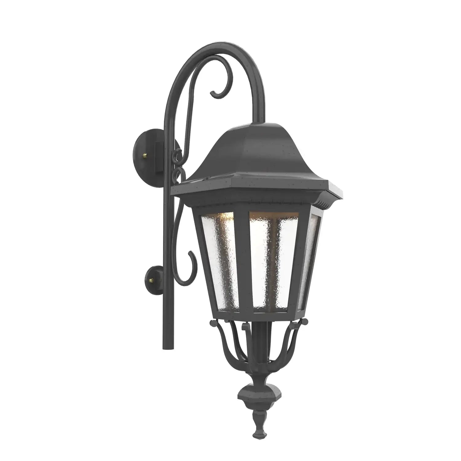 SNOC, FLORENCE - WALL-MOUNTED DOWNWARDS WITH CANE CLOSED BOTTOM MEDIUM FORMAT 23798, OUTDOOR WALL LIGHTS