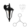 SNOC MUNICH - CLOSED BOTTOM THREE HEAD DOWN MOUNT FOR MEDIUM POST 24225 3A - Post