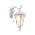 SNOC, MUNICH - WALL MOUNTED DECORATIVE ARM DOWN CLOSED BOTTOM MEDIUM FORMAT 24283, OUTDOOR WALL LIGHTS