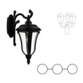 SNOC MUNICH - DOUBLE HEAD MOUNT AND CENTER HEAD DECORATIVE ARM DOWN CLOSED BOTTOM FOR MEDIUM POST 24283 2A1 - Post