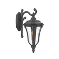 SNOC, MUNICH - WALL MOUNTED DECORATIVE ARM DOWN CLOSED BOTTOM MEDIUM FORMAT 24283, OUTDOOR WALL LIGHTS
